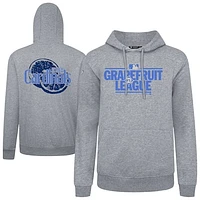 Men's Levelwear Gray St. Louis Cardinals 2025 Spring Training Podium Pullover Hoodie
