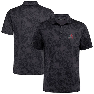 Men's Levelwear Black Arizona Diamondbacks Whisper Insignia 2.0 Polo