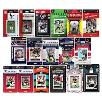 Houston Texans Trading Card Team Sets