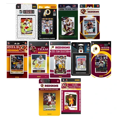 Washington Commanders Trading Card Team Sets