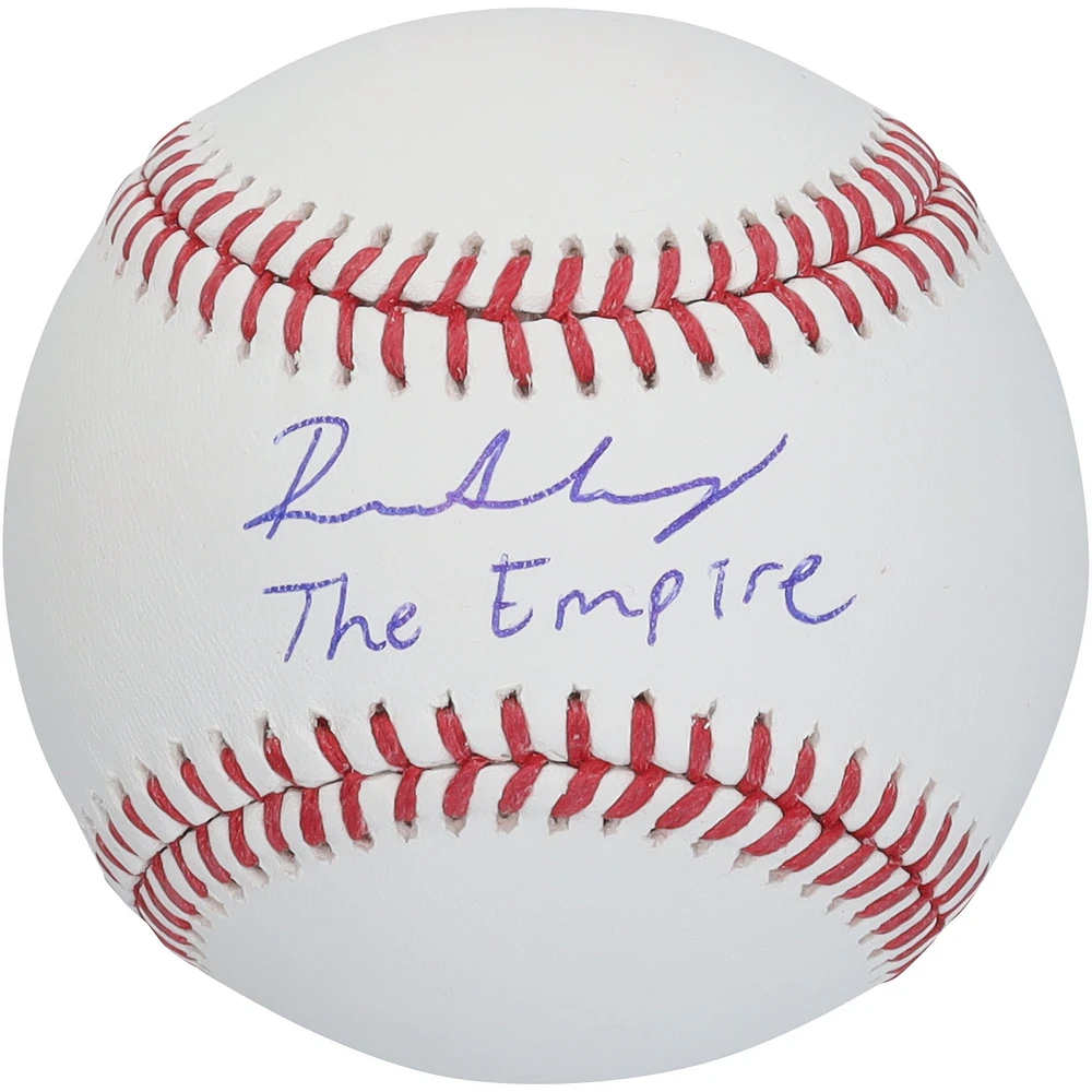 Roman Anthony Boston Red Sox Autographed Baseball with "The Empire" Inscription