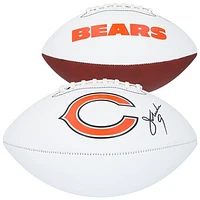 Jim McMahon Chicago Bears Autographed Franklin White Panel Football