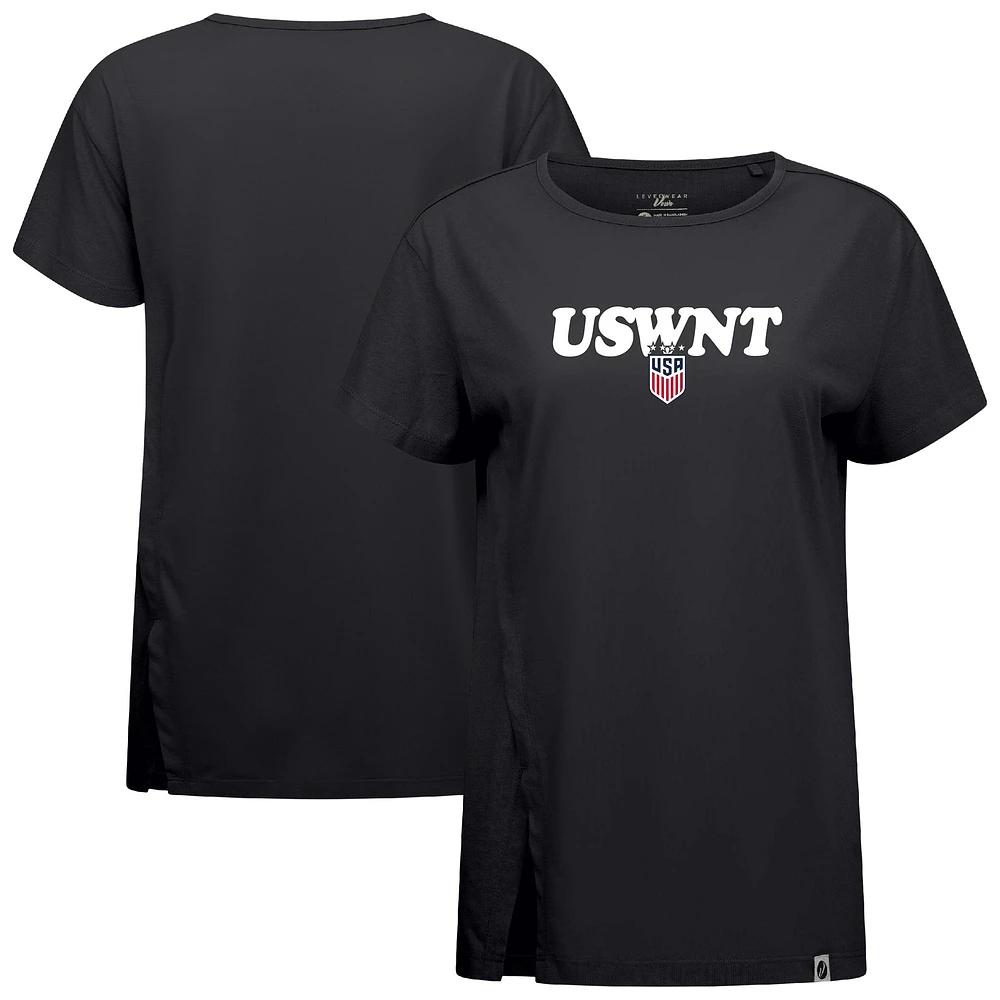 Women's Levelwear Black USWNT Influx Reunion T-Shirt