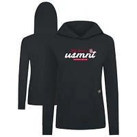 Women's Levelwear  Black USMNT Relay Pullover Hoodie