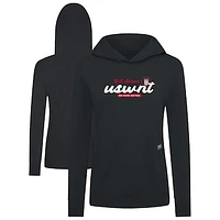 Women's Levelwear  Black USWNT Relay Pullover Hoodie