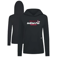 Women's Levelwear  Black USWNT Relay Pullover Hoodie