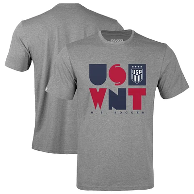 Men's Levelwear Gray USWNT Richmond Full On T-Shirt