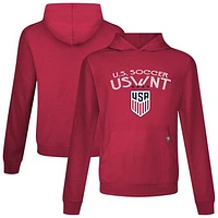 Men's Levelwear Red USWNT Relay Mission Pullover Hoodie
