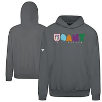 Men's Levelwear Gray USMNT Contact Full On Pullover Hoodie