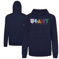 Men's Levelwear Navy USMNT Podium Full On Pullover Hoodie