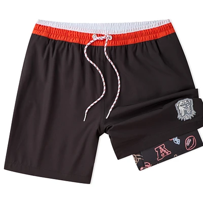 Men's Chubbies Brown Cleveland Browns 5.5" Classic Lined Swim Trunks