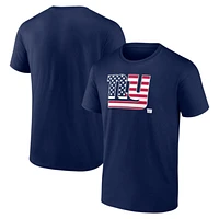 Men's Navy New York Giants Americana T-Shirt