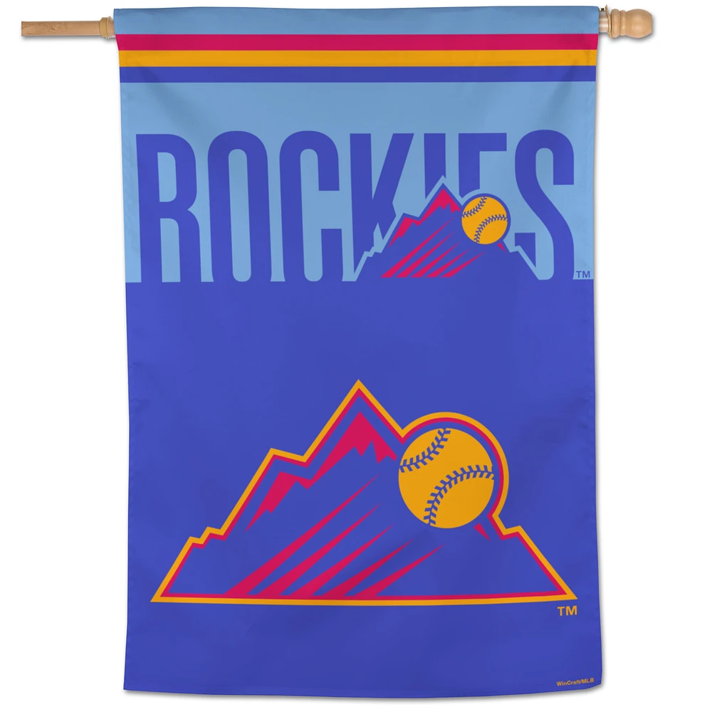 WinCraft Colorado Rockies 2025 City Connect 28" x 40" Single-Sided Vertical Banner