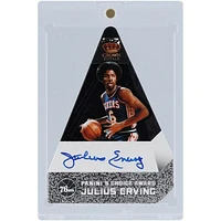 Julius Erving Philadelphia 76ers Autographed 2011-12 Panini Crown Royale Choice Award Black #161 #1/1 Card