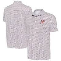 Men's Antigua White Utah Utes Star Polo