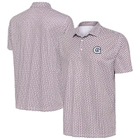 Men's Antigua White Georgetown Hoyas Star Polo