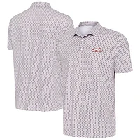 Men's Antigua White Arkansas Razorbacks Star Polo