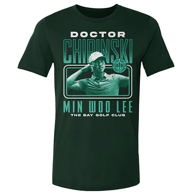 Men's 500 Level Min Woo Lee Forest Green TGL  The Bay Golf Club Dr. Chipinski T-Shirt