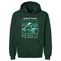 Men's 500 Level Min Woo Lee Forest Green TGL  The Bay Golf Club Dr. Chipinski Pullover Hoodie