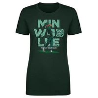 Women's 500 Level Min Woo Lee Forest Green TGL The Bay Golf Club T-Shirt