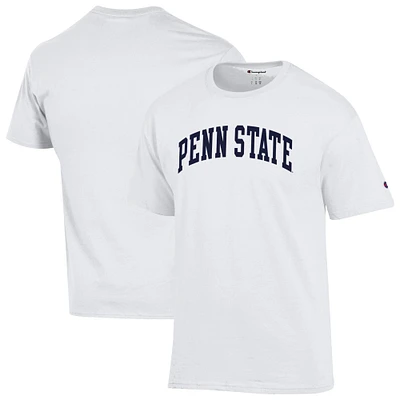 Men's Champion  White Penn State Nittany Lions Basic Arch T-Shirt