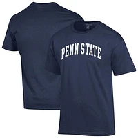 Men's Champion  Navy Penn State Nittany Lions Basic Arch T-Shirt