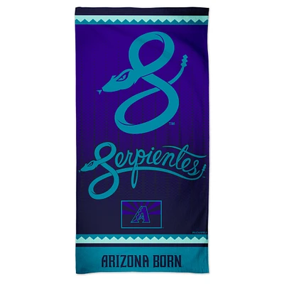 WinCraft Arizona Diamondbacks 2025 City Connect 30" x 60" Beach Towel