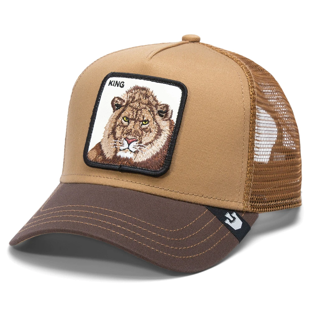 Men's Goorin Bros Tan/Brown The King Trucker Adjustable Hat