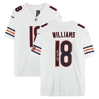 Caleb Williams Chicago Bears Autographed Nike Vapor F.U.S.E White Limited Jersey