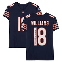 Caleb Williams Chicago Bears Autographed Navy Nike Limited Jersey with "24 #1 Pick" Inscription