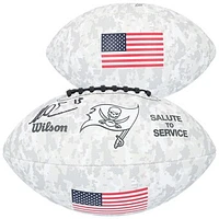 Mike Evans Tampa Bay Buccaneers Autographed Wilson 2024 Salute To Service Football