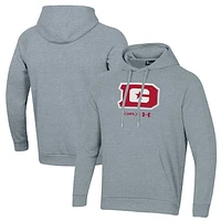 Men's Under Armour Gray DC Defenders Rival Fleece Pullover Hoodie
