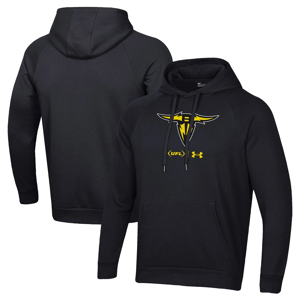 Men's Under Armour San Antonio Brahmas Rival Fleece Pullover Hoodie