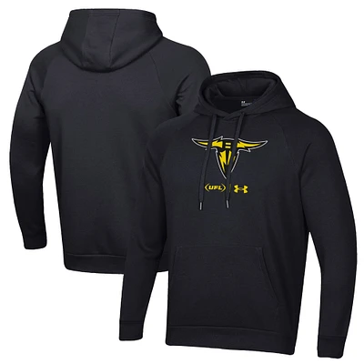 Men's Under Armour San Antonio Brahmas Rival Fleece Pullover Hoodie