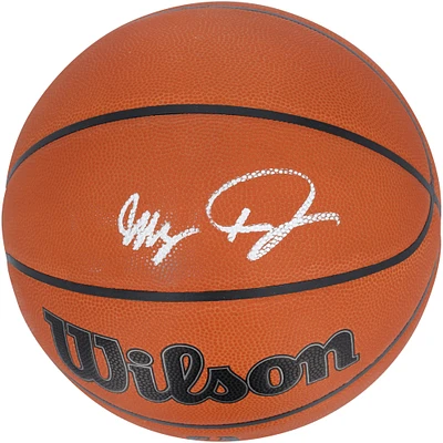 Victor Wembanyama & Giannis Antetokounmpo Autographed Wilson Official Game Basketball