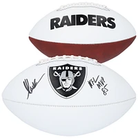 Marcus Allen Los Angeles Raiders Autographed Franklin White Panel Football with "NFL MVP 85" Inscription