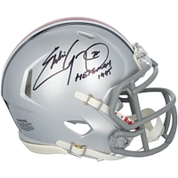 Eddie George Ohio State Buckeyes Autographed Riddell Speed Mini Helmet with "Heisman 1995" Inscription