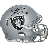 Marcus Allen Los Angeles Raiders Autographed Riddell Speed Authentic Helmet with "SB XVIII MVP" Inscription