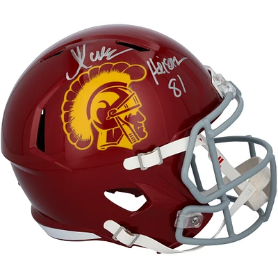 Marcus Allen USC Trojans Autographed Riddell Speed Replica Helmet with "Heisman 81" Inscription