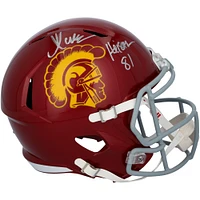 Marcus Allen USC Trojans Autographed Riddell Speed Replica Helmet with "Heisman 81" Inscription