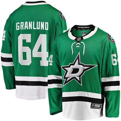 Men's Fanatics Mikael Granlund Kelly Green Dallas Stars Home Breakaway Jersey