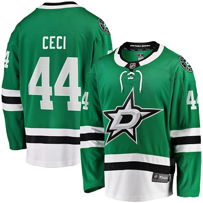 Men's Fanatics Cody Ceci Kelly Green Dallas Stars Home Breakaway Jersey