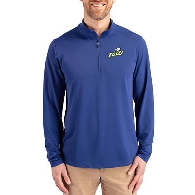 Men's Cutter & Buck Florida Gulf Coast Eagles Virtue DryTec Quarter-Zip Pullover