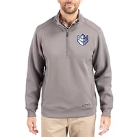Men's Cutter & Buck Saint Louis Billikens Roam Eco Recycled Quarter-Zip Pullover
