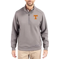 Men's Cutter & Buck Tennessee Volunteers Roam Eco Recycled Quarter-Zip Pullover