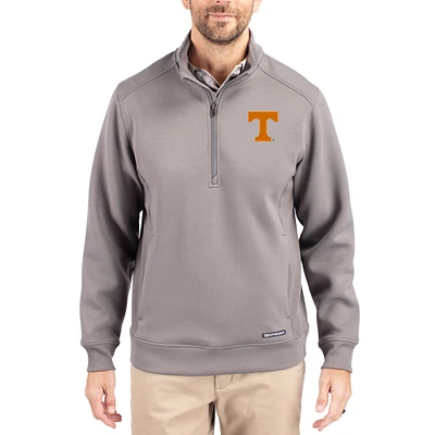 Men's Cutter & Buck Tennessee Volunteers Roam Eco Recycled Quarter-Zip Pullover
