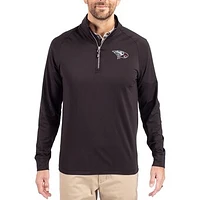 Men's Cutter & Buck North Carolina Central Eagles Adapt Eco Knit Stretch Recycled Quarter-Zip Pullover