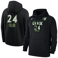 Men's Nike Napheesa Collier Black Minnesota Lynx Rebel Edition Name & Number Pullover Hoodie