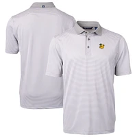 Men's Cutter & Buck  Gray/White Baylor Bears DryTec Virtue Eco Pique Recycled Polo