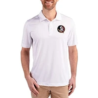 Men's Cutter & Buck Florida State Seminoles Prospect Eco Textured Stretch Recycled Polo